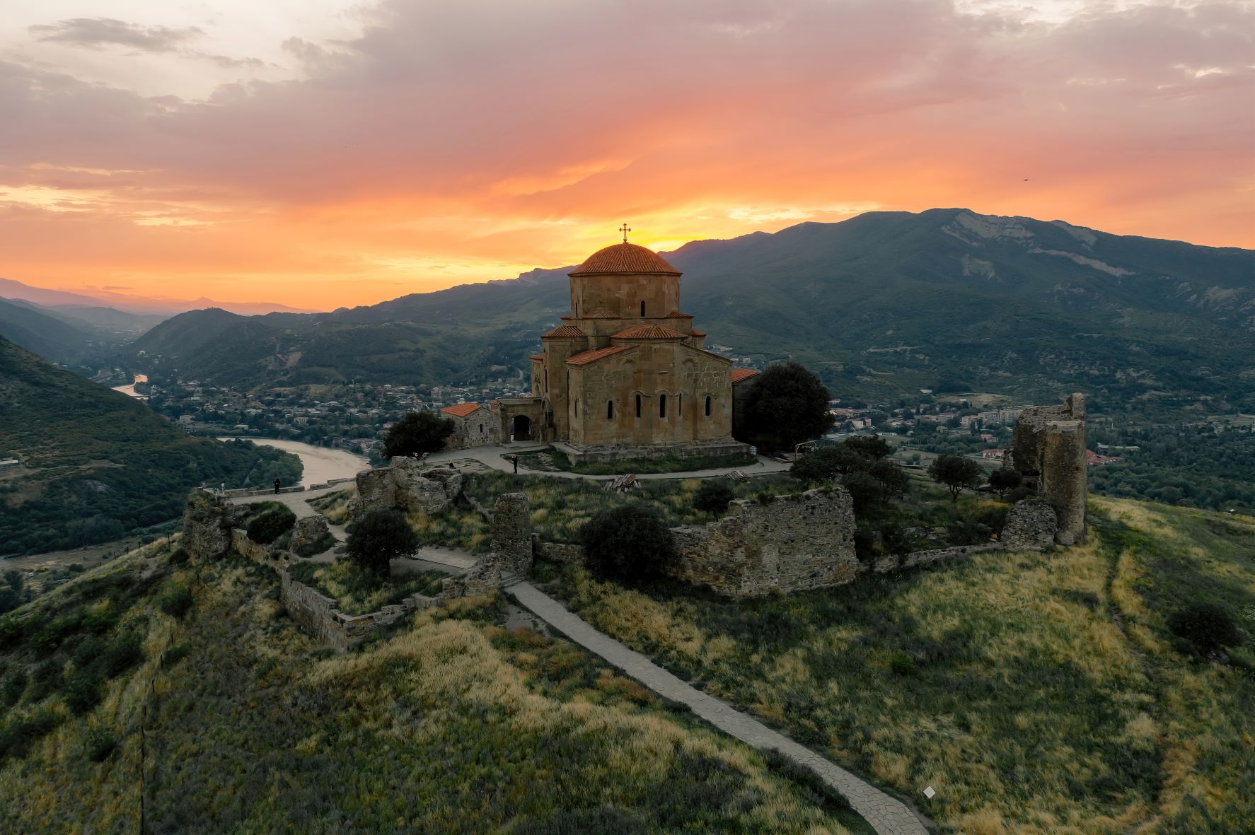 What to see in Mtskheta? Jvari monasterium