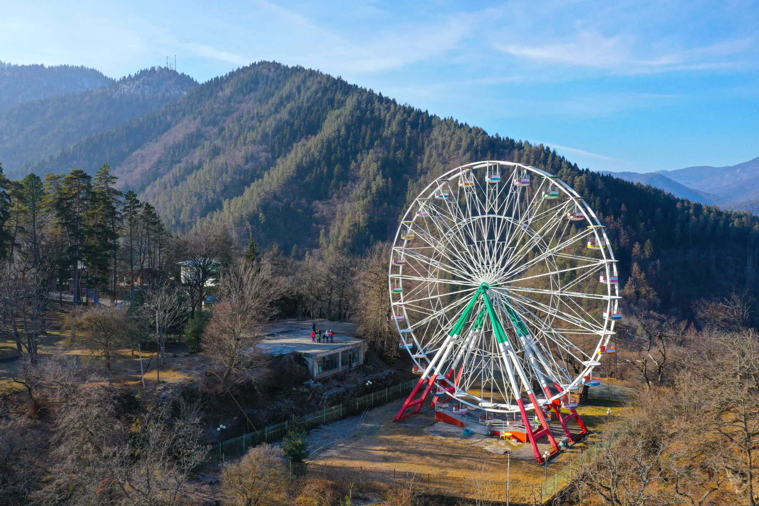 достопримечательности Боржоми: колесо обозрения